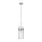 Z-Lite Fontaine 1 Light Pendant, Brushed Nickel & Clear 3035P6-BN - alternate 7
